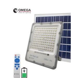 פנס הצפה נטען סולארי CHEETAH 2,800Lumen Omega