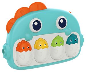 פסנתר דינוזאור מוזיקלי עם 3 מצבים: שכיבה על הגב, שכיבה על הבטן וישיבה