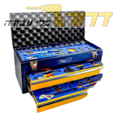 ארגז כלים מצויד 107 כלים 170119-006 קליפס Klips