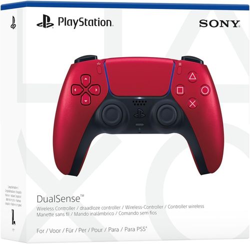 Sony Ps5 DualSense Volcanic Red Controller בקר משחק פלייסטיישן 5 אדום וולקני   V2