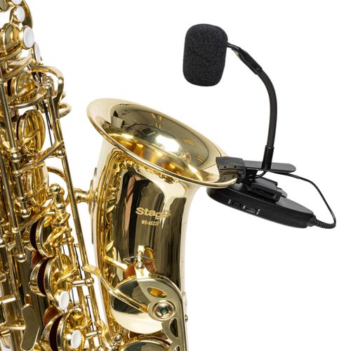 סט מיקרופון אלחוטי לסקסופון Stagg SUW 12S