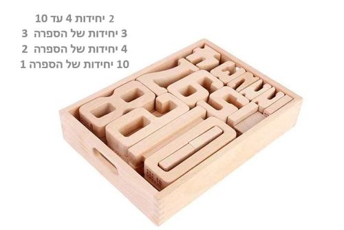 חשבון בקלי קלות מספרים מעץ  Y1009 הערכה המשודרגת