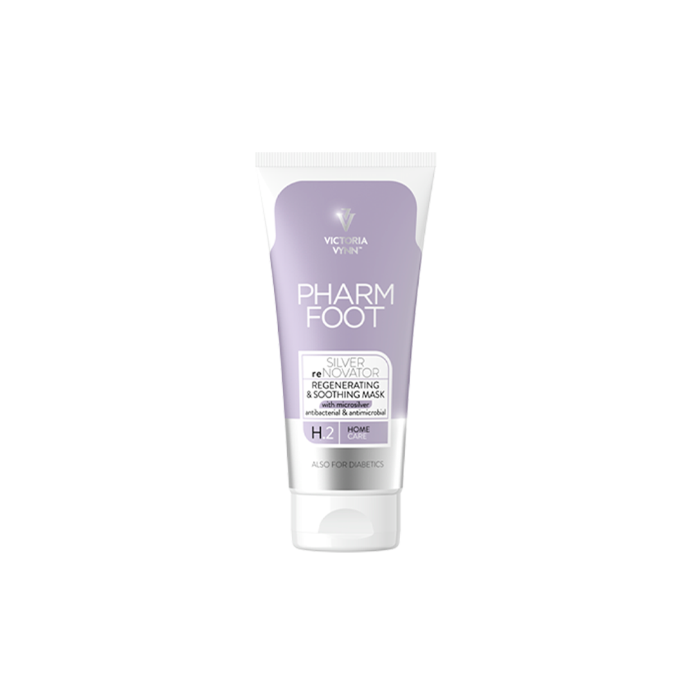 מסכת מיקרוסילבר להזנת עור הרגליים 75 מ"ל Pharm Foot | SILVER reNOVATOR