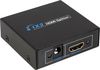 מפצל HDMI  ל-2 מסכים MASTER CABLE . 