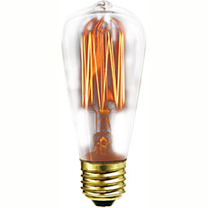 נורת ליבון פחם 230V E27 40W ST48 HY-186024027