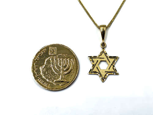 מגן דוד מט וחריטות