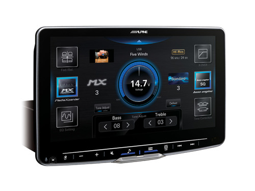 מולטימידה בגודל 9 אינץ', הכולל רדיו דיגיטלי DAB+, Apple CarPlay ותאימות ל-Android Auto