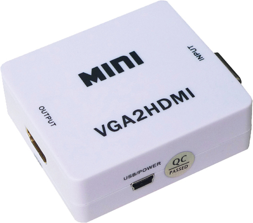 ממיר שקע VGA IN  לשקע HDMI OUT.