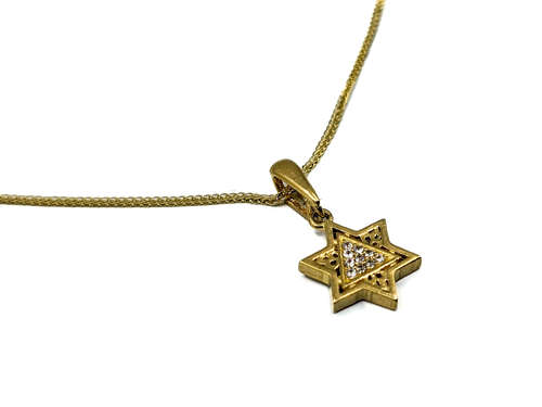 מגן דוד פיליגרן זרקונים