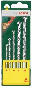 סט 5 מקדחי וידיה לבלוק ואיטונג 2607019438 BOSCH X LINE