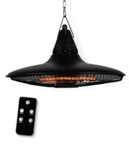 תנור חימום פטרייה 1500W כולל שלט שחור אלקטרו חנן