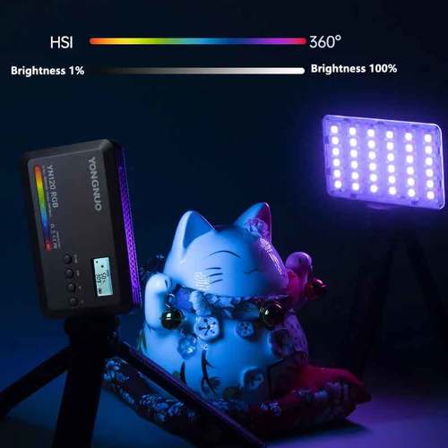 תאורת סטודיו לד Yongnuo YN 120 RGB