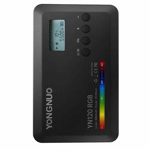 תאורת סטודיו לד Yongnuo YN 120 RGB