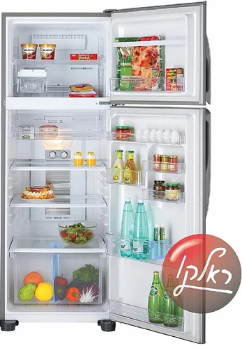 מקרר 2 דלתות  מקפיא עליון נירוסטה 314 ליטר Sharp שארפ SJ-S430 SS