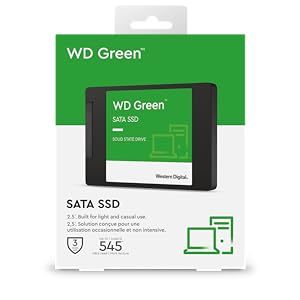כונן SSD פנימי Western Digital Green 2.5" 1TB SATA III