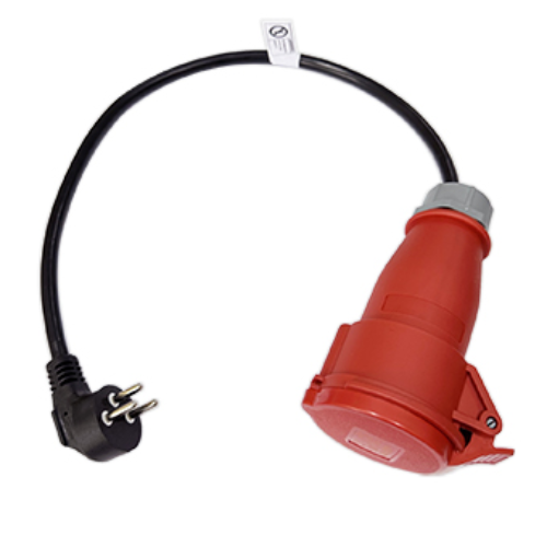 מטען נייד תלת פאזי לרכב חשמלי (קיט) Braumers Portable EV Charger KIT 11KW 3x16A