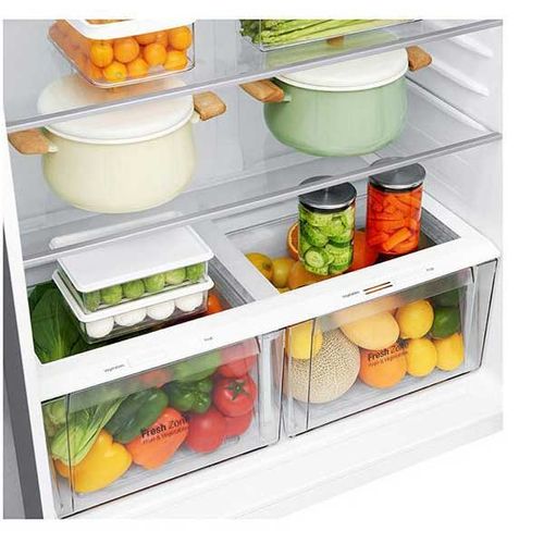 מקרר מקפיא עליון 592 ליטר LG GR-M6981SE כסוף