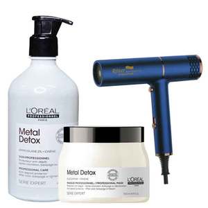 LOREAL SERIE EXPERT METAL DETOX / מארז מטאל דיטוקס מקצועי ללא סולפטים