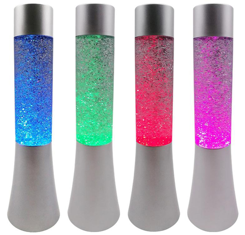 מנורת נצנצים Glitter Lamp מחליפה צבעים