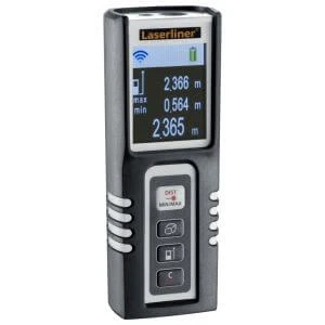 מד טווח לייזר מקצועי 50 מטר עם קישורית Bluetooth.  מק"ט: Laserliner 080.937A