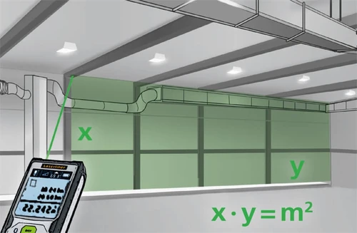 מד טווח לייזר 70 מטר Laserliner 080.837A Laser Range Master Gi7 Pro	