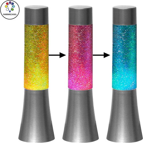 מנורת נצנצים Glitter Lamp מחליפה צבעים