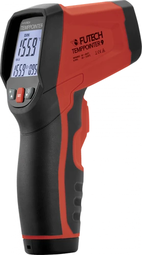 מד טמפרטורה מקצועי אינפרא אדום / לייזר 300.09 - FUTECH