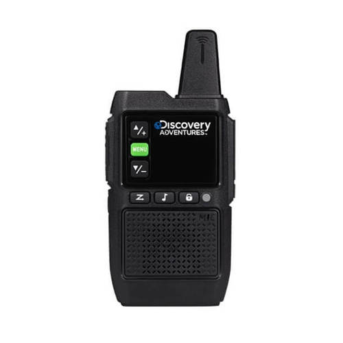 זוג מכשירי קשר ווקי טוקי עם מסך תצוגה רחב Discovery DS820