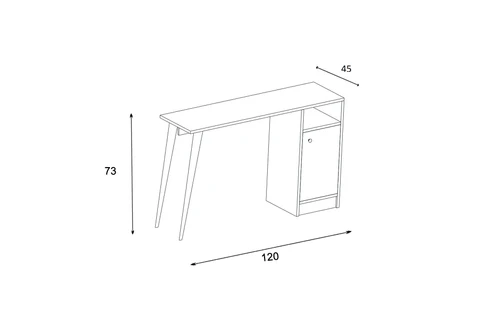 שולחן כתיבה  ברוחב 120 ס