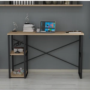 שולחן כתיבה ועבודה עם מדפי צד Tudo Design דגם כרמל