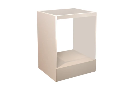 ארון לתנור בנוי וכיריים בצבע לבן דגם הדס Tudo Design