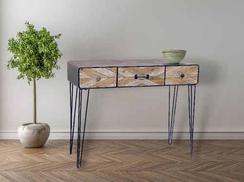 קונסולה שולחן מסדרון אלכסונים TUDO DESIGN דגם אקרופוליס