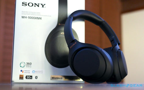 אוזניות אלחוטיות ON EAR כולל ביטול רעשים SONY דגם WH-1000XM4