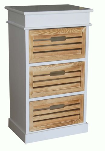 שידת אחסון 3 מגירות דגם איריס Tudo Design