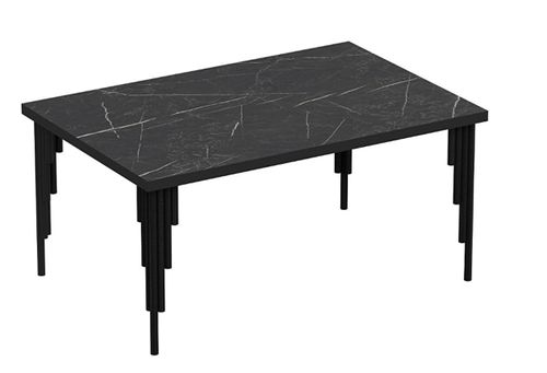 שולחן סלון במראה שיש שחור דגם דריה Tudo Design