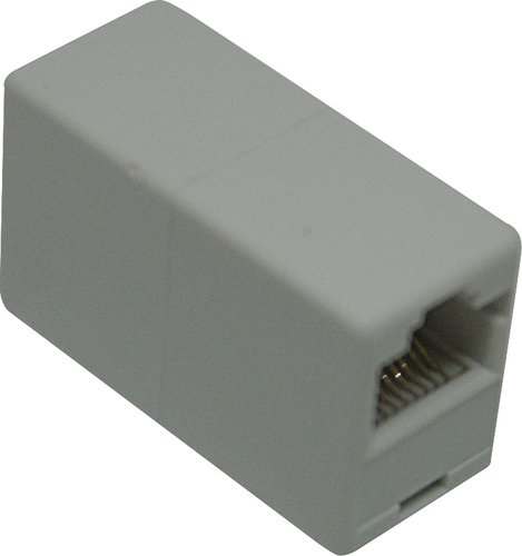 מתאם מופה RJ-45 לכבל רשת.