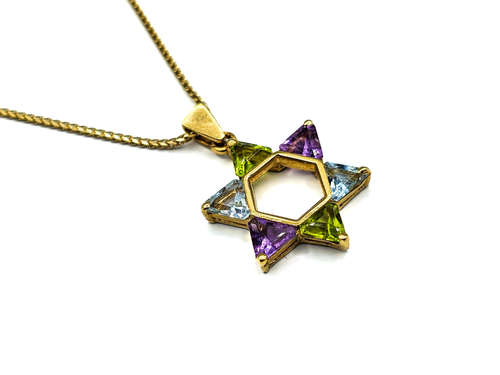 מגן דוד אבני חן