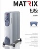 רדיאטור HUG 2,500W לחימום 11 צלעות מבית MATRIX