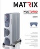 רדיאטור HUG TURBO 3,000W לחימום 11 צלעות מבית MATRIX