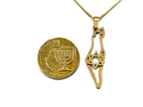 שרשרת ארץ ישראל מגן דוד