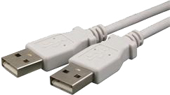 כבל USB AM\AM תקן 2.0V באורך 2 מטר.