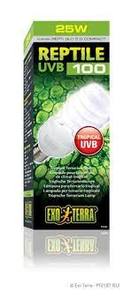אקזוטרה נורת UVB 100, 25W EXO TERRA