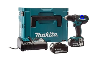 מברגה/מקדחה MAKITA DHP482RFE 18V