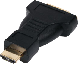 מתאם DVI 24+5 ל-תקע HDMI.