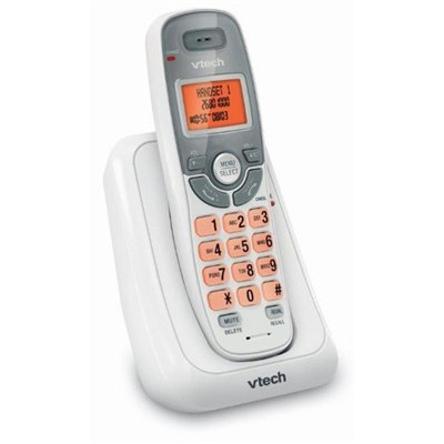טלפון אלחוטי דק כבדי שמיעה VTech SLB-150W צבע לבן