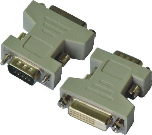 מתאם VGA שקע DVI   