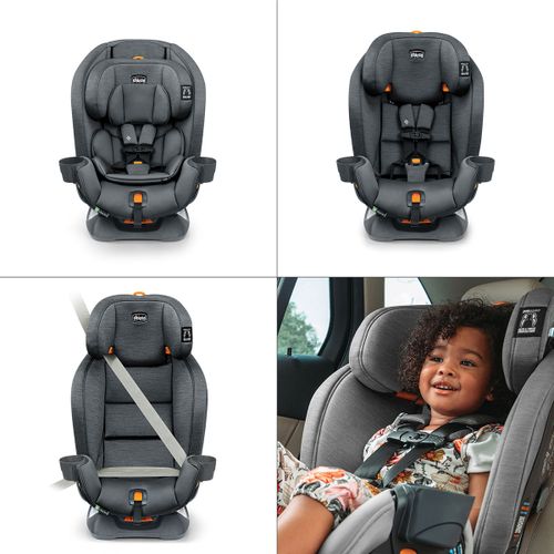 כיסא בטיחות וואן פיט קלירטקס Chicco OneFit ClearTex - צבע שחור