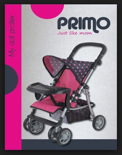 עגלה לבובה טיולון מגש PRIMO 