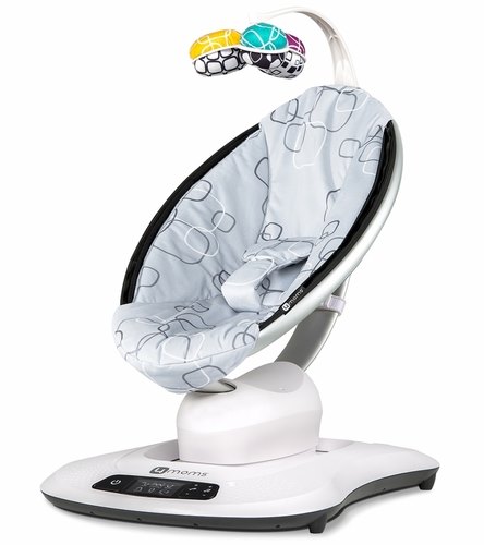 4moms ממרו mamaroo מפוארת - דגם 4.0 נדנדה לתינוק בטכנולוגיה מתקדמת- אפור