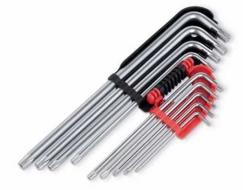מפתח אלן ארוך TORX איכותי 9 יחידות  KRT408303 Varo kreator